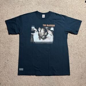 Vintage Tim McGraw Dancehall Doctors Tour graphic T shirt black Mens sz XL